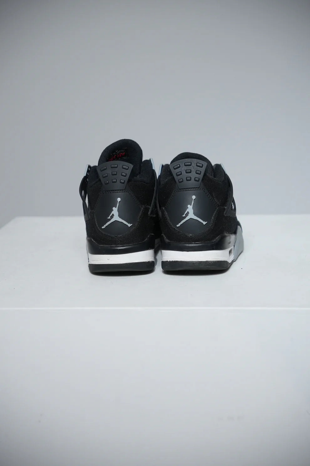 Jordan 4 Black Canvas GS (Taille 36)