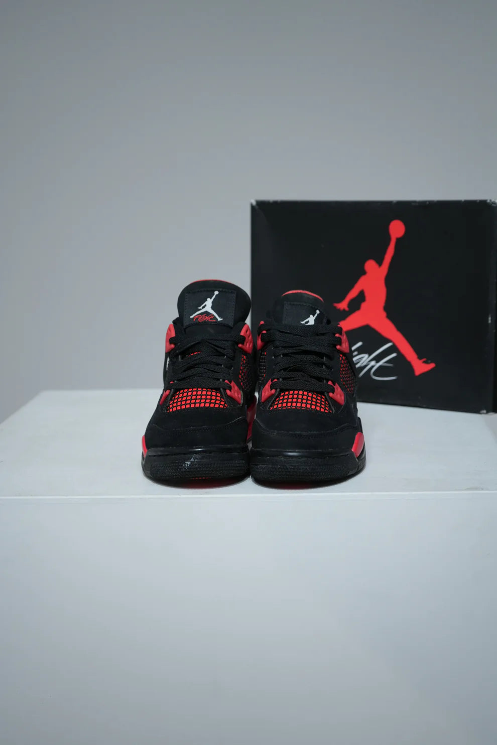 Jordan 4 Red Thunder GS (Taille 36)