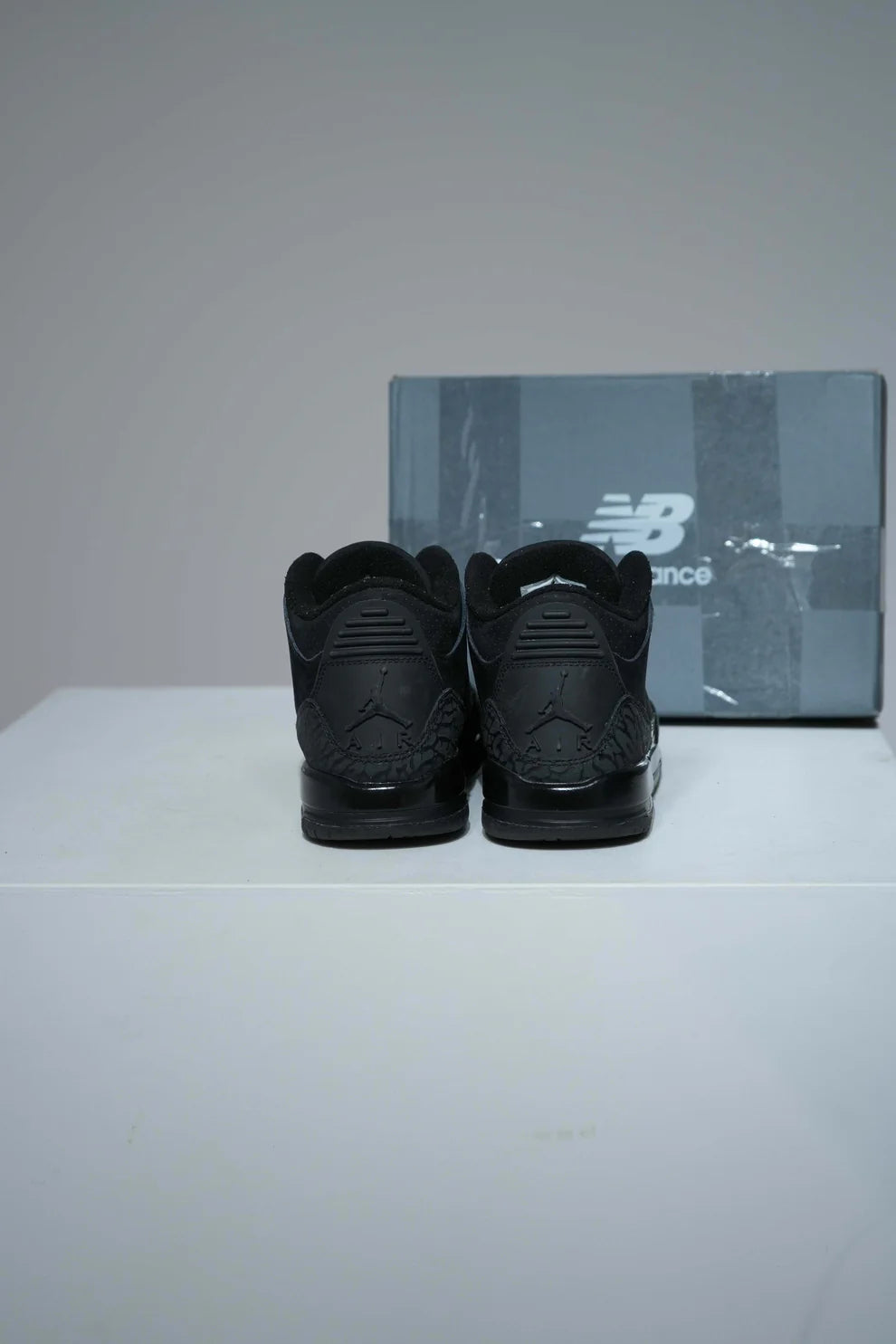 Jordan 3 Black Cat GS (Taille 35,5)