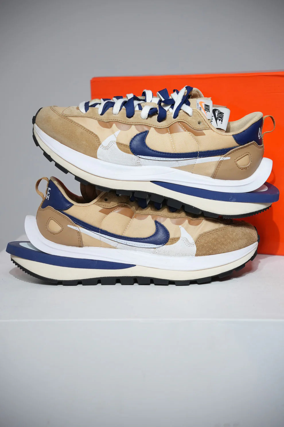 Sacai Vaporwaffle Sesame blue Void (Taille 42,5)