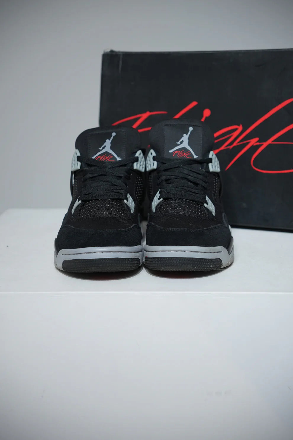Jordan 4 Black Canvas (Taille 42
