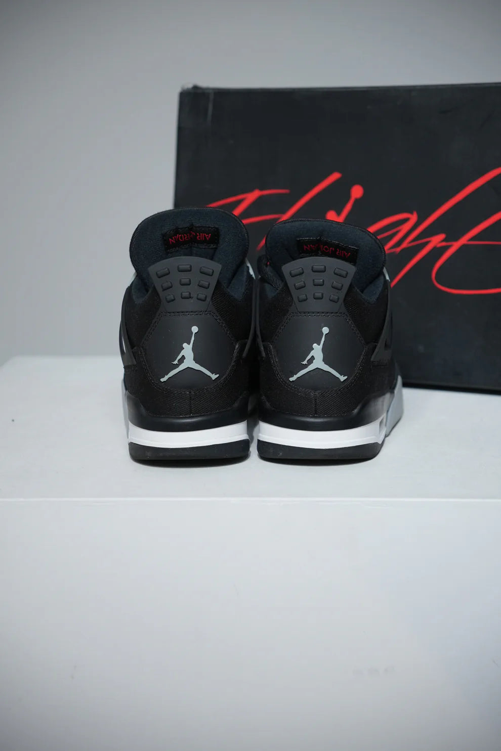 Jordan 4 Black Canvas (Taille 42