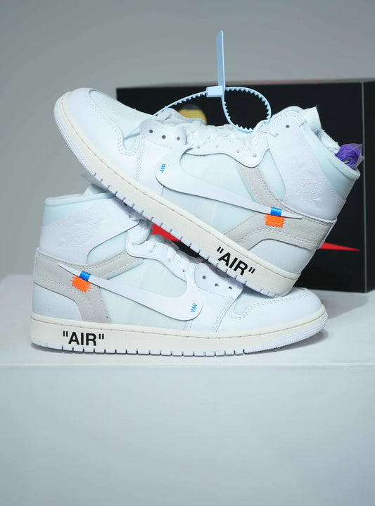 Jordan 1 High Off White Alaska (Taille 44)
