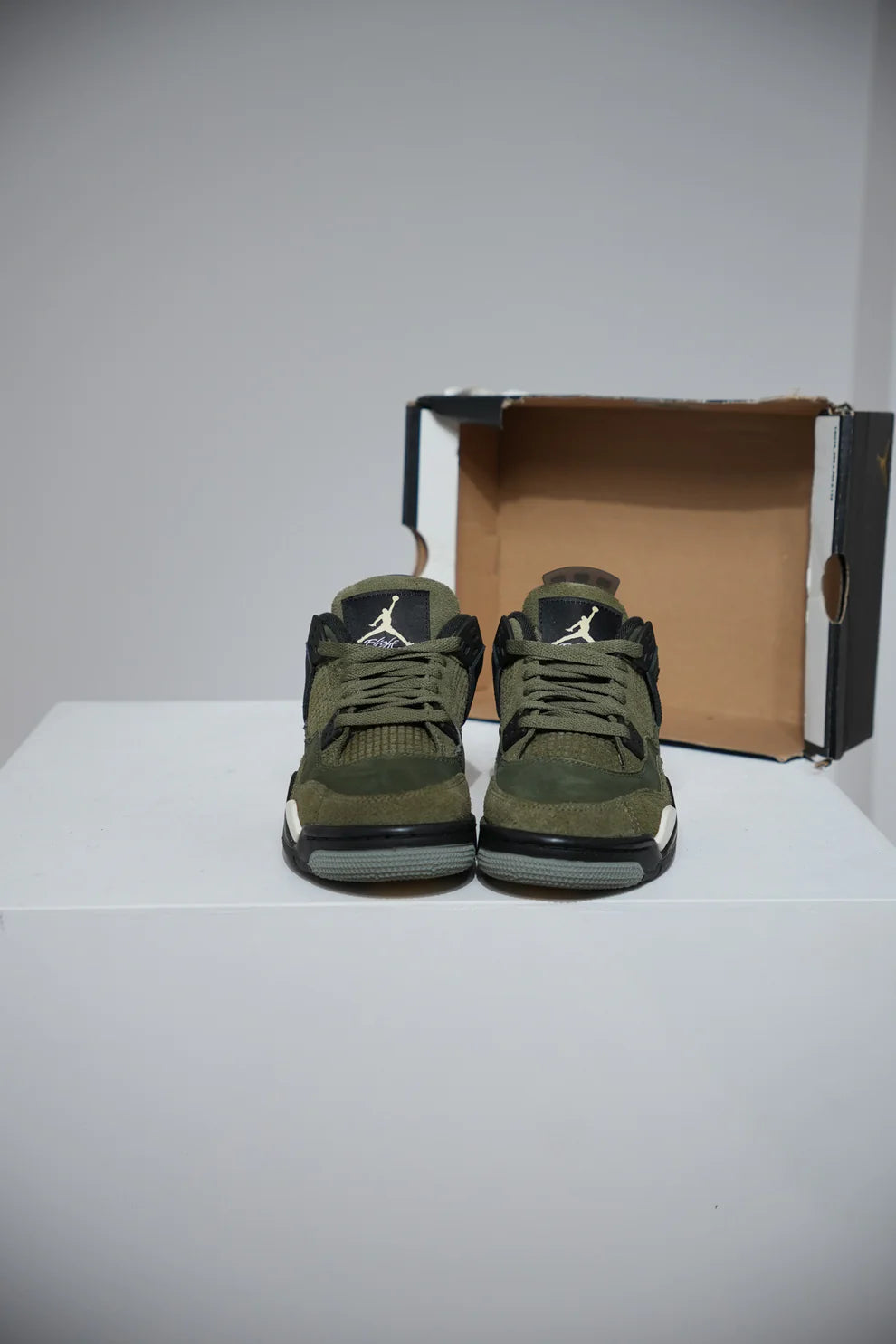 Jordan 4 Craft Olive GS (Taille 38)